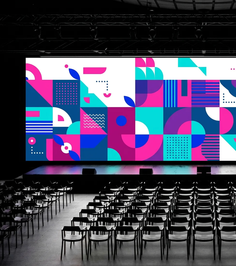 Лед экран для уличных мероприятий