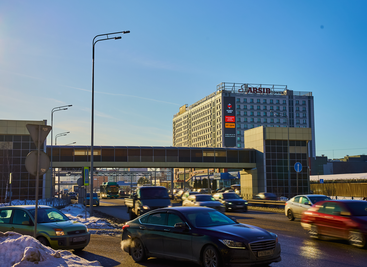 Установка медиафасада в Тюмени