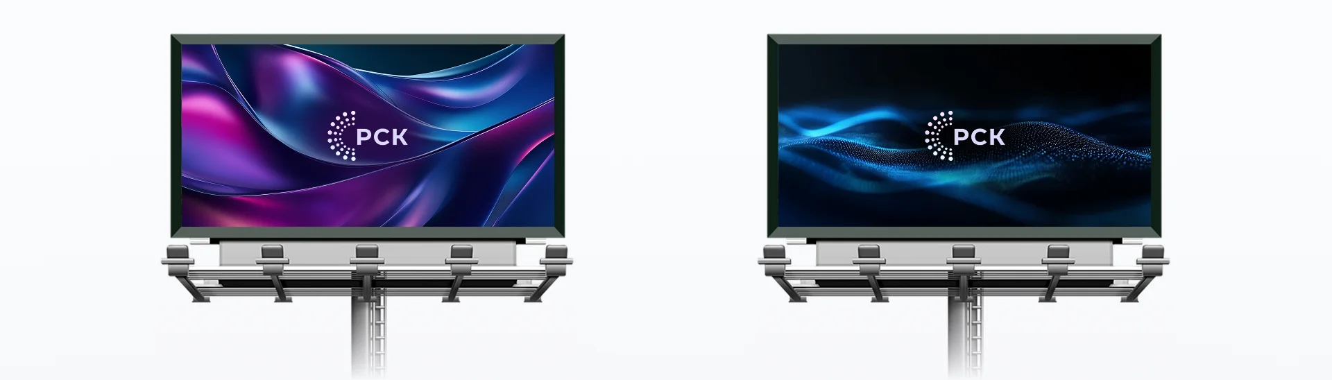 Производство различных типов уличных экранов