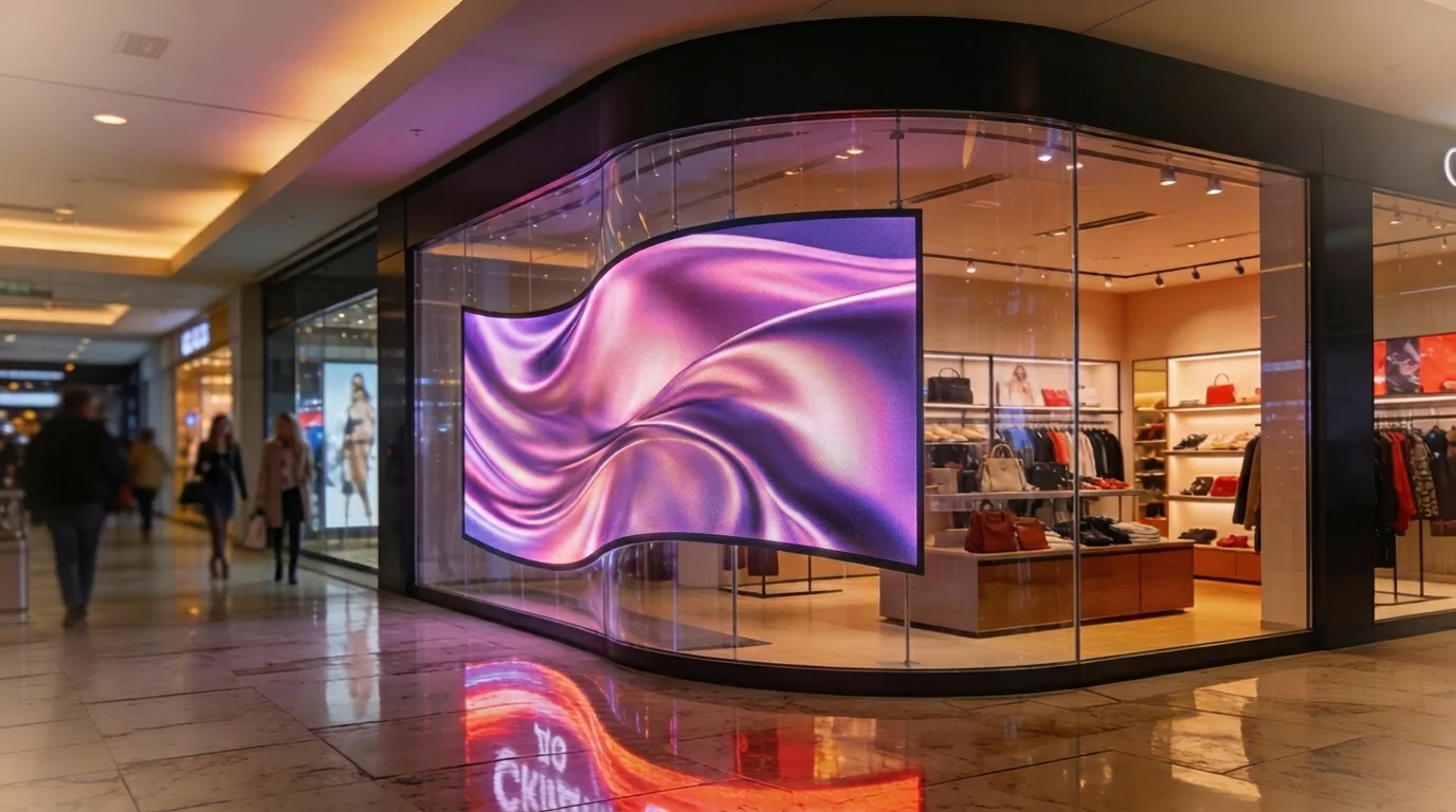 Гибкий светодиодный экран