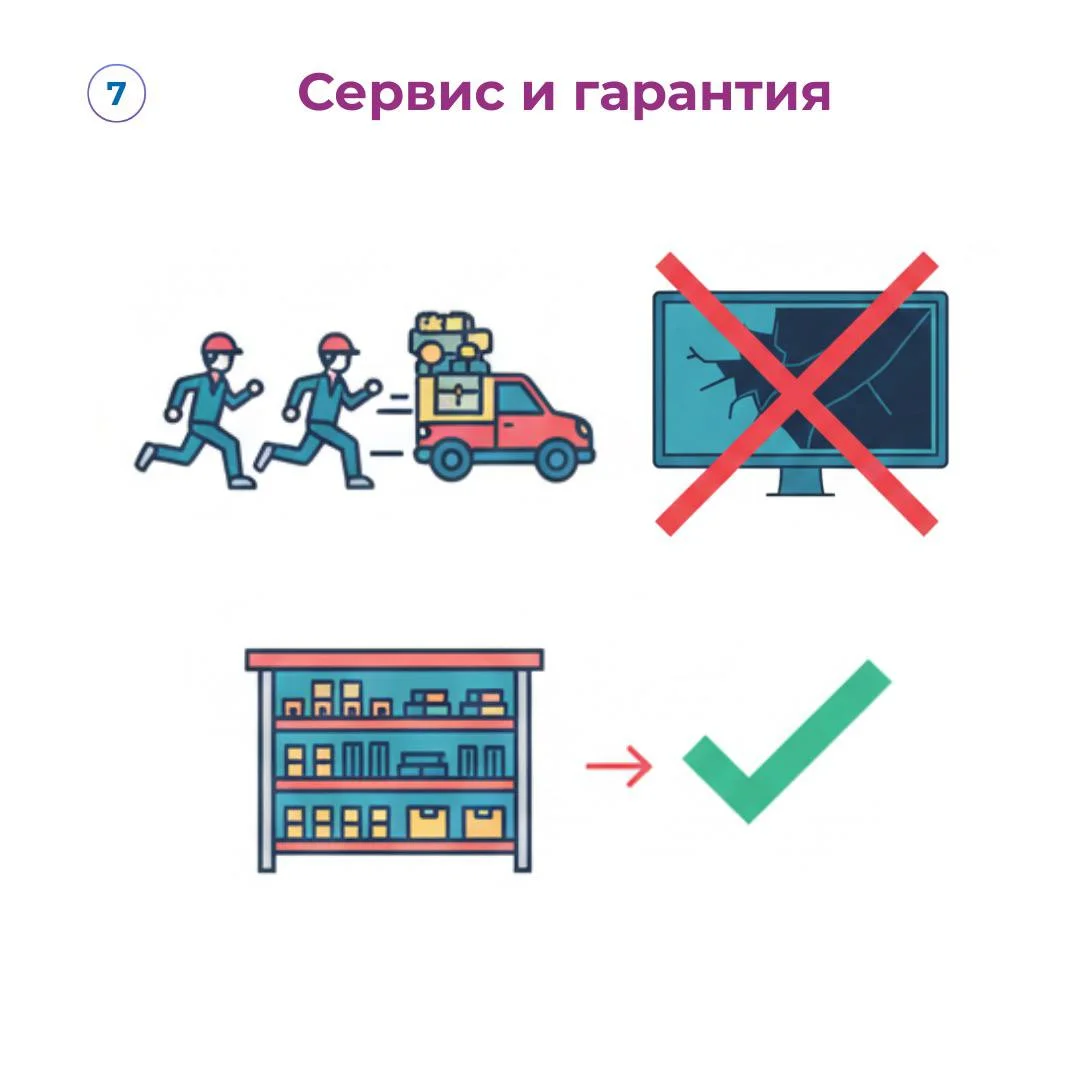Сервис и гарантия
