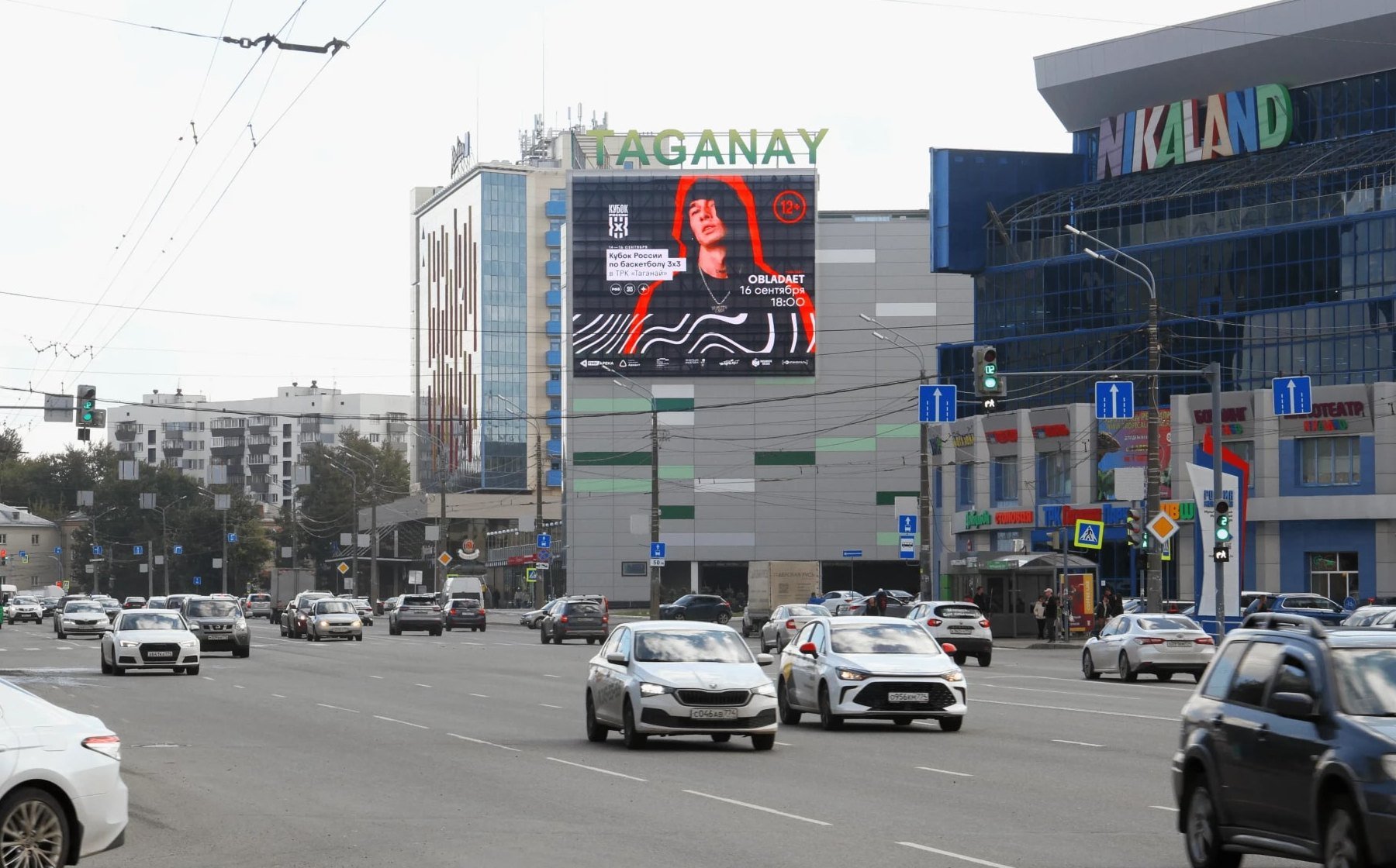 Медиафасад для торгового комплекса