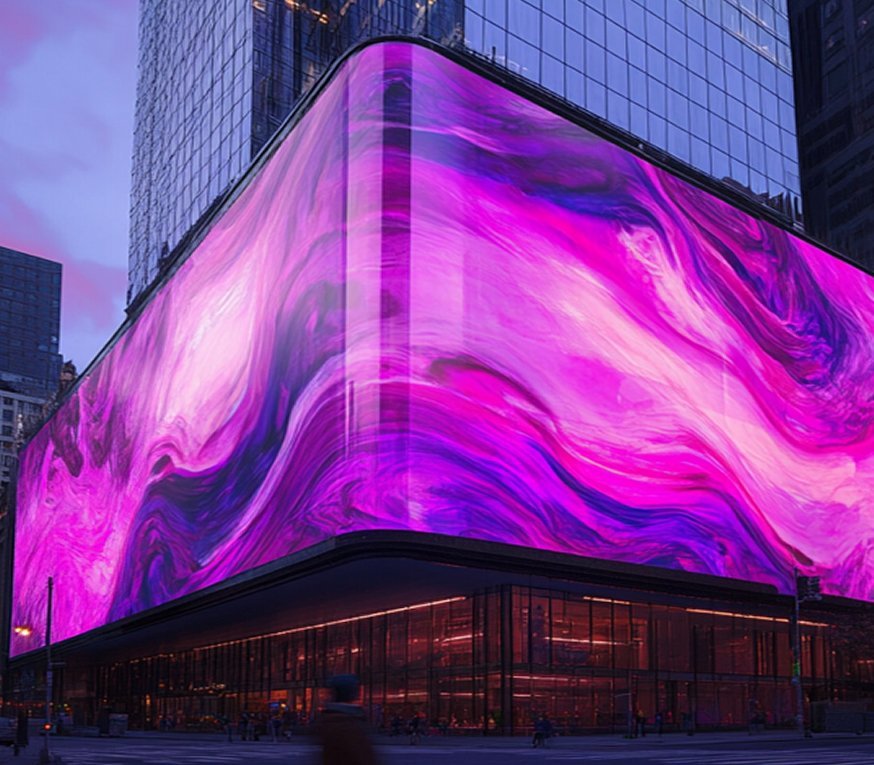 Медиафасад или прозрачный LED-экран: что лучше выбрать для вашего фасада?