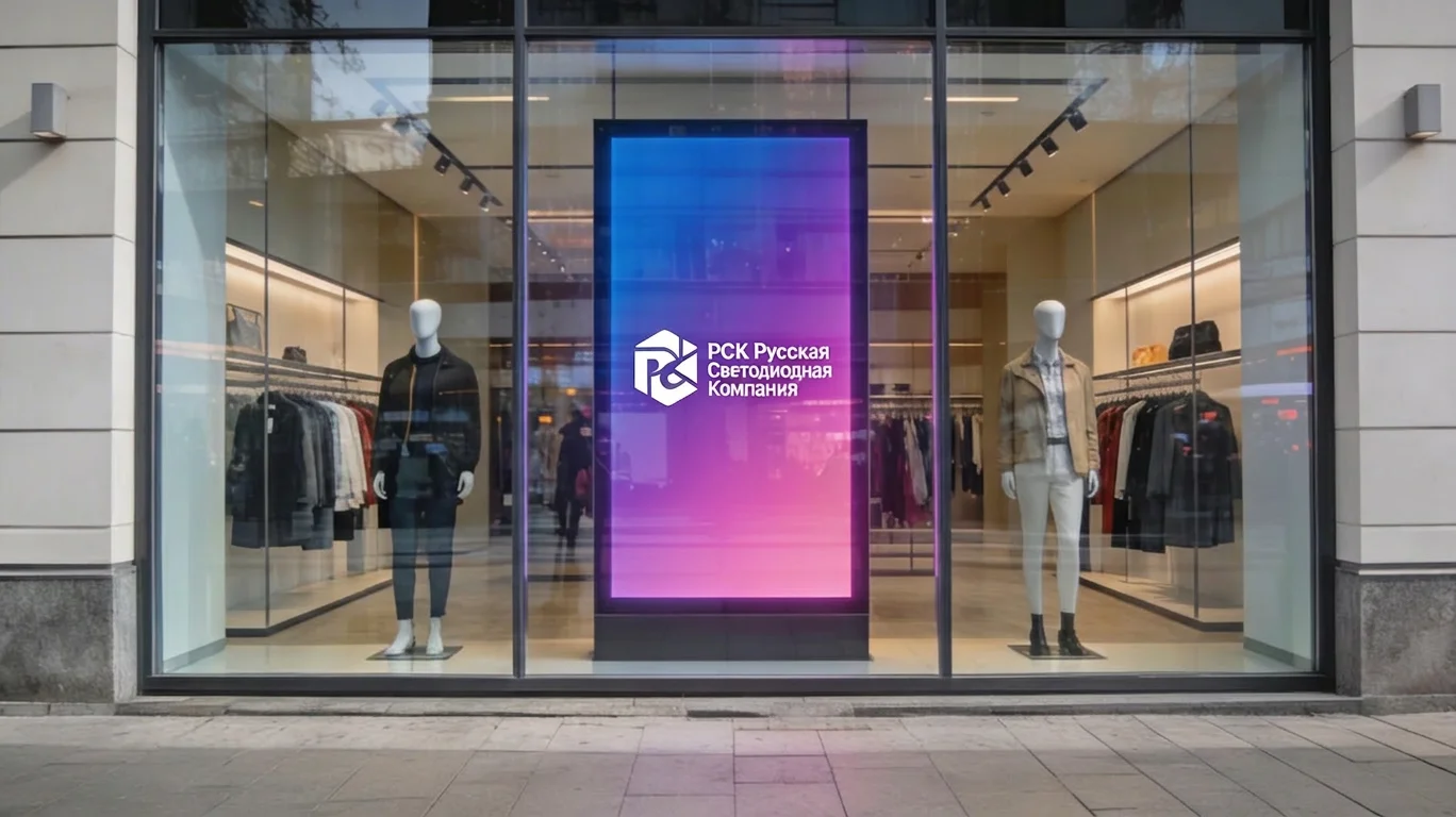 светодиодный экран для магазина