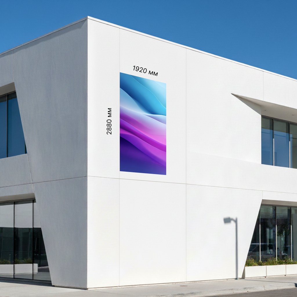 Светодиодный экран 2880 х 1920 мм (Р 4)